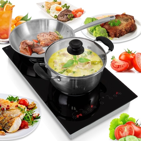 Nutrichef Dual Induction Cooktop PKSTIND52